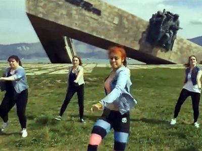 Танец на "Малой земле". Фото: "Кавказский узел" Танец на "Малой земле". Фото: "Кавказский узел"